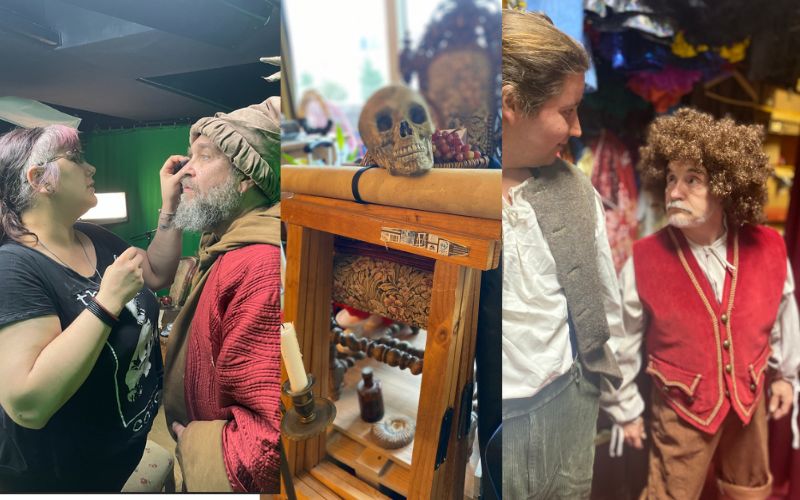 make up, accessoires et costumes pour les minutes du royaume